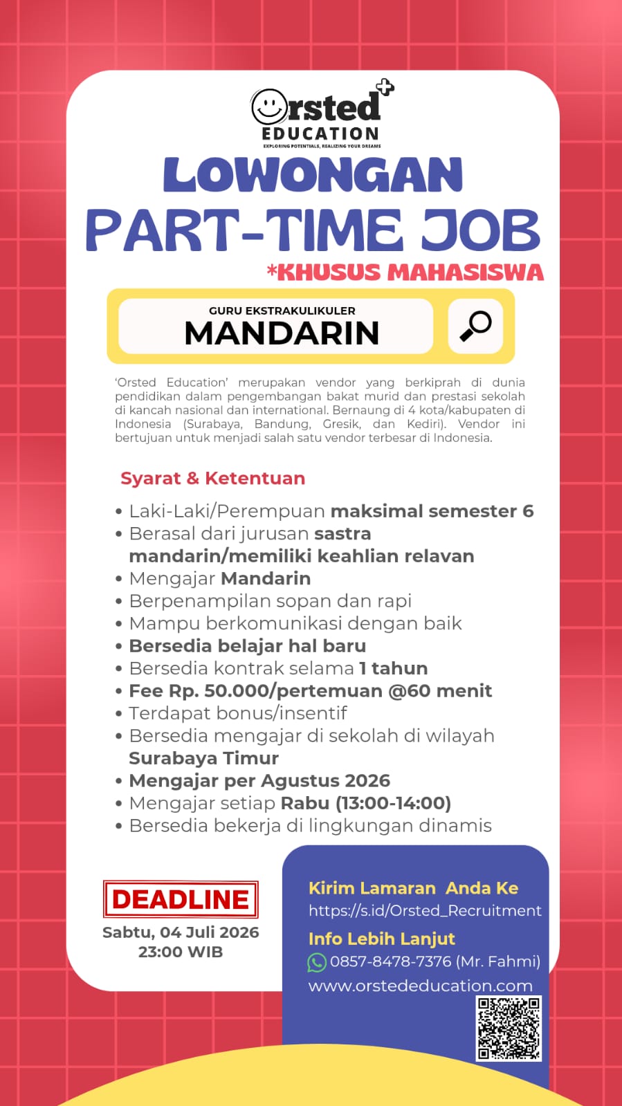 Poster Loker 18